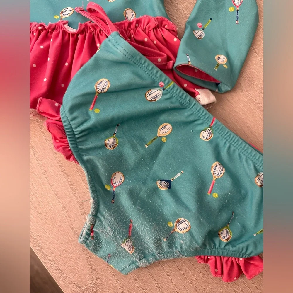 Sweet Honey Tennis Tankini - Toddler - Picture 4 of 4